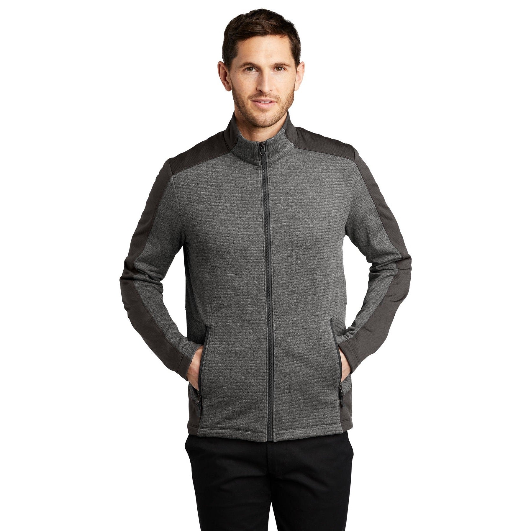 Port Authority-Port Authority ® Grid Fleece Jacket. F239-MedTech-2